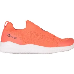 Schoenen < Trollkids Oslo XT Sneakers Kinderen - Mellow Peach/Madeira Blue