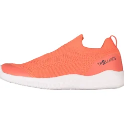 Schoenen < Trollkids Oslo XT Sneakers Kinderen - Mellow Peach/Madeira Blue