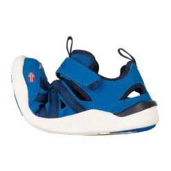Trollkids Saltfjord Barefoot Sandalen Kinderen - Alpine Blue/Dark Indigo