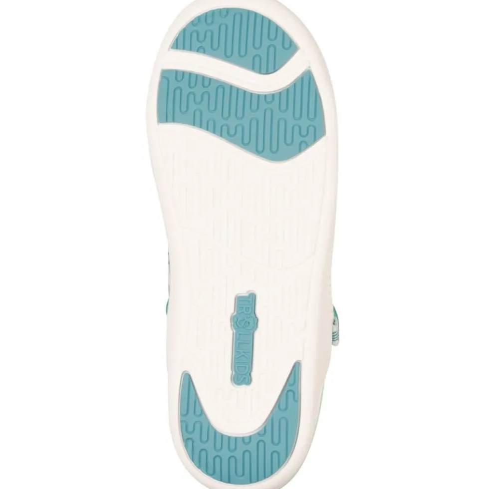 Trollkids Saltfjord Barefoot Sandalen Kinderen - Aqua Haze/Aqua Marble