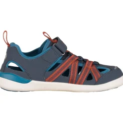 Trollkids Saltfjord Barefoot Sandalen Kinderen - Mystic Blue/Red Clay/ Summernight Blue