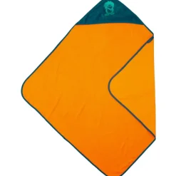 Accessoires|Lichaamsverzorging < Trollkids Sandefjord Handdoek voor kinderen - Sahara Sunset/ Lagoon Green