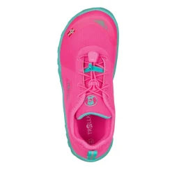 Barefoot Schoenen|Barefoot Schoenen < Trollkids Skanden Hiker Barefoot schoenen voor kinderen - Light Magenta/Dark Mint