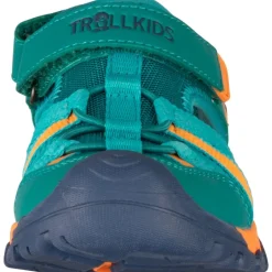 Schoenen < Trollkids Stavanger XT Sandalen Kinderen - Sea Green/Sahara Sunset/Madeira Blue