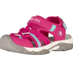 Trollkids Stavanger XT Sandalen Kinderen - Bright Pink/Dark Mint