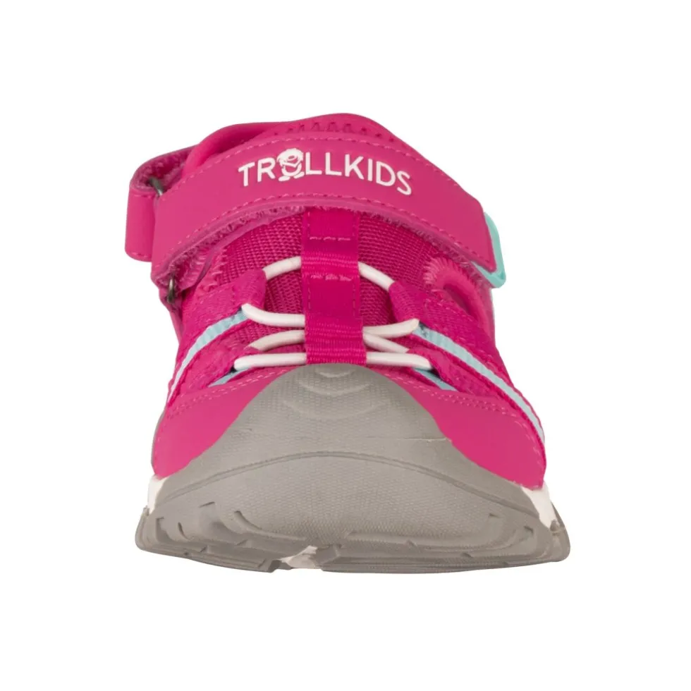 Trollkids Stavanger XT Sandalen Kinderen - Bright Pink/Dark Mint
