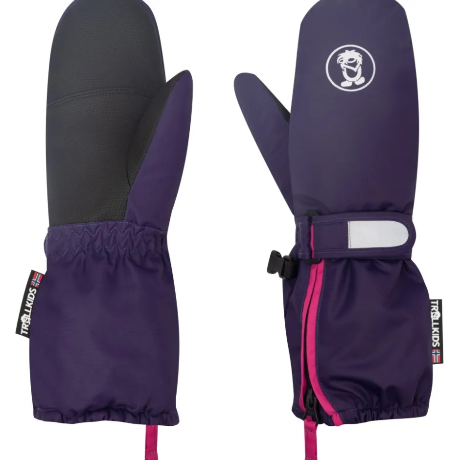 Handschoenen < Trollkids Troll XT Wanten Kinderen - Deep Violet/Dark Pink