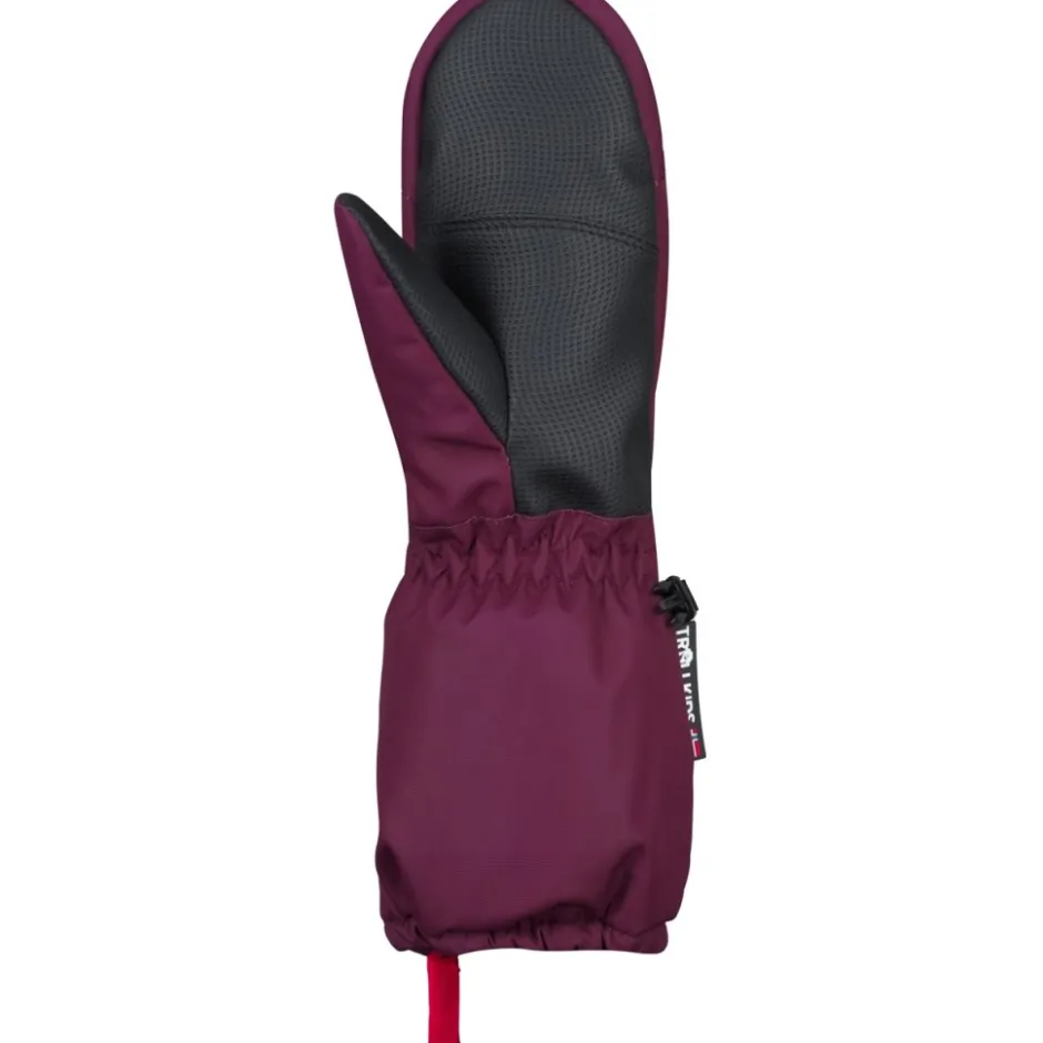 Handschoenen < Trollkids Troll XT Wanten Kinderen - Redwood/Sweet Cherry