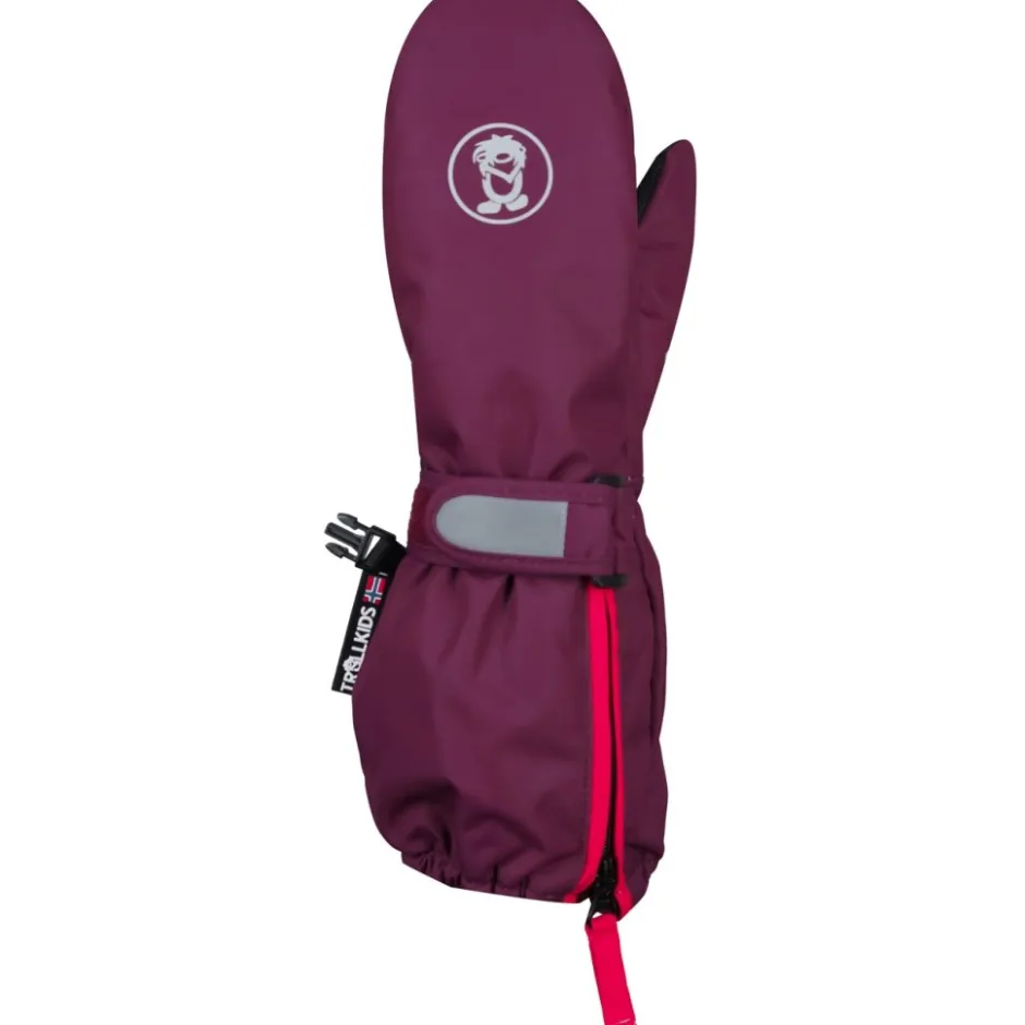 Handschoenen < Trollkids Troll XT Wanten Kinderen - Redwood/Sweet Cherry