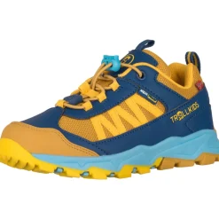 Trollkids Tronfjell Hiker Low Wandelschoenen Kinderen - Mustard/Dynamic Blue/Corn Yellow
