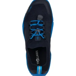 Trollkids Nordland Hiker Barefoot schoenen voor kinderen - Navy/Medium Blue