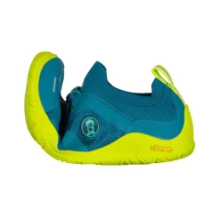 Barefoot Schoenen|Barefoot Schoenen < Trollkids Nordland Hiker Barefoot schoenen voor kinderen - Summernight Blue/Cool Lime