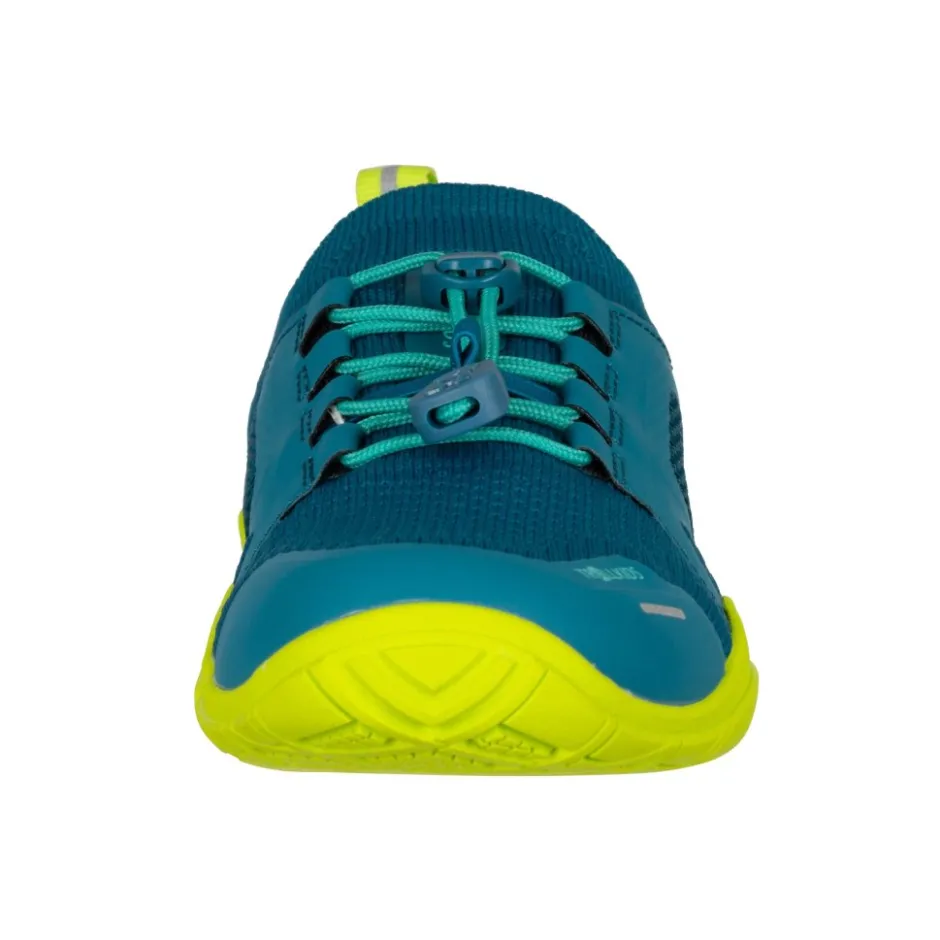 Barefoot Schoenen|Barefoot Schoenen < Trollkids Nordland Hiker Barefoot schoenen voor kinderen - Summernight Blue/Cool Lime