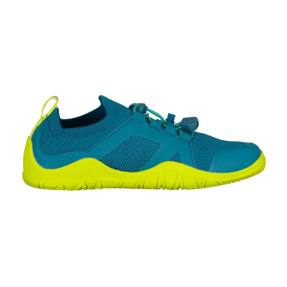 Barefoot Schoenen|Barefoot Schoenen < Trollkids Nordland Hiker Barefoot schoenen voor kinderen - Summernight Blue/Cool Lime