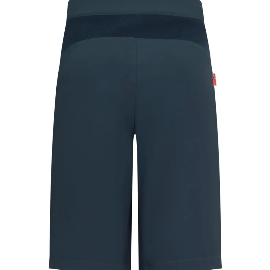Mtb-Shorts|Broeken Kinderen < Trollkids Skaland Fietsshort Kinderen - dark navy/ginger