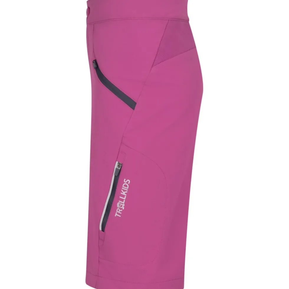 Trollkids Skaland Fietsshort Kinderen - Fresh Berry/Graphite