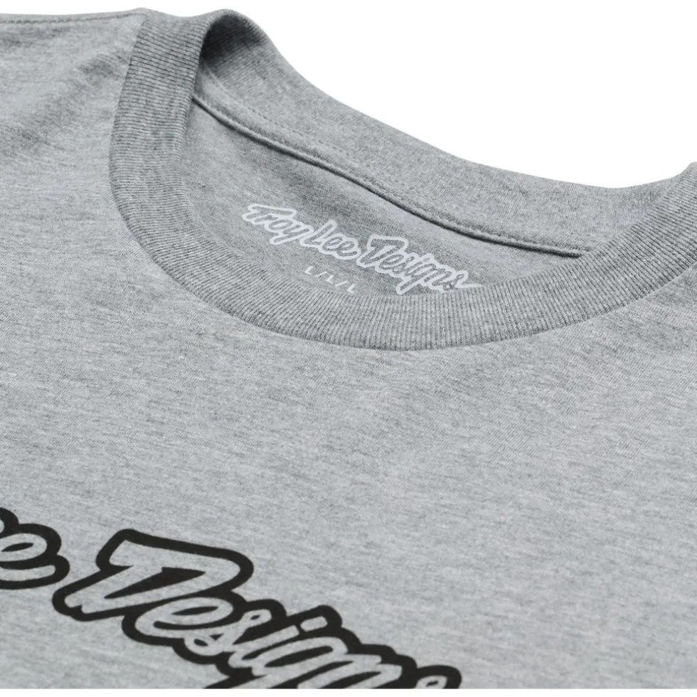 Troy Lee Designs T-Shirt Heren - Signature Gray Heather