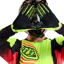 Mtb-Handschoenen < Troy Lee Designs Air Handchoenen - Mono Flo Yellow