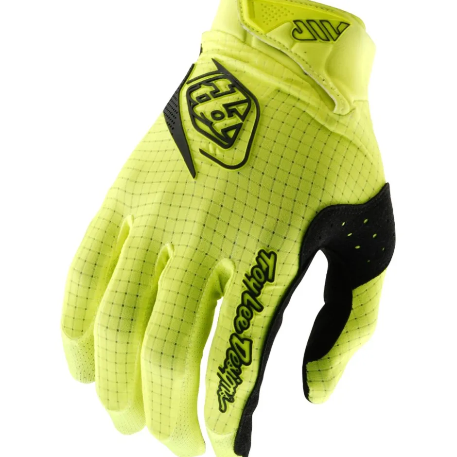 Mtb-Handschoenen < Troy Lee Designs Air Handchoenen - Mono Flo Yellow
