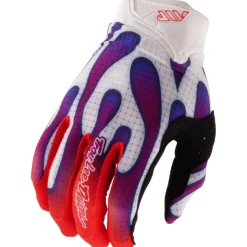 Handschoenen Kinderen < Troy Lee Designs Air Handchoenen Kinderen - Overpray White/Vioet