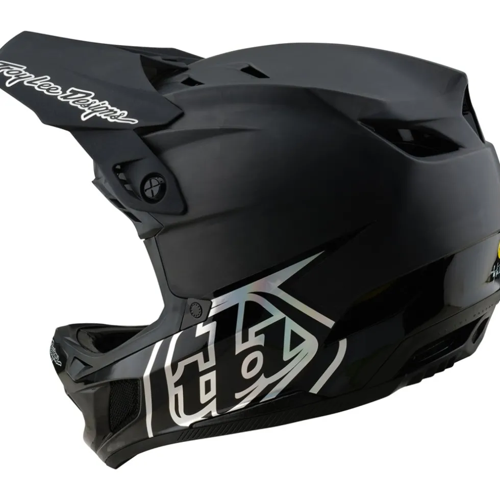 Troy Lee Designs D4 Carbon MIPS Helm - Stealth Black