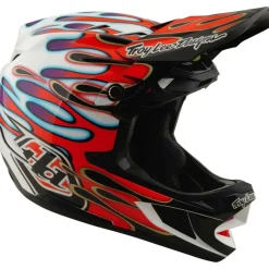 Mtb-Helmen|Downhill Helmen < Troy Lee Designs D4 Copoite IP He - Overpray White/Red