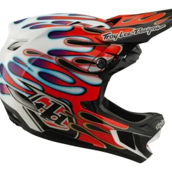 Mtb-Helmen|Downhill Helmen < Troy Lee Designs D4 Copoite IP He - Overpray White/Red