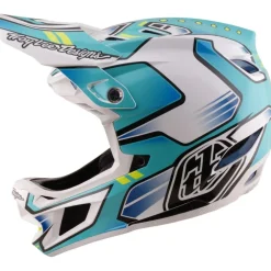 Troy Lee Designs D4 Composite MIPS Helm - Crest Real Teal