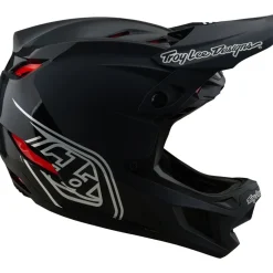 Troy Lee Designs D4 Polyacrylite MIPS Helm - Shadow Black