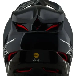 Troy Lee Designs D4 Polyacrylite MIPS Helm - Shadow Black