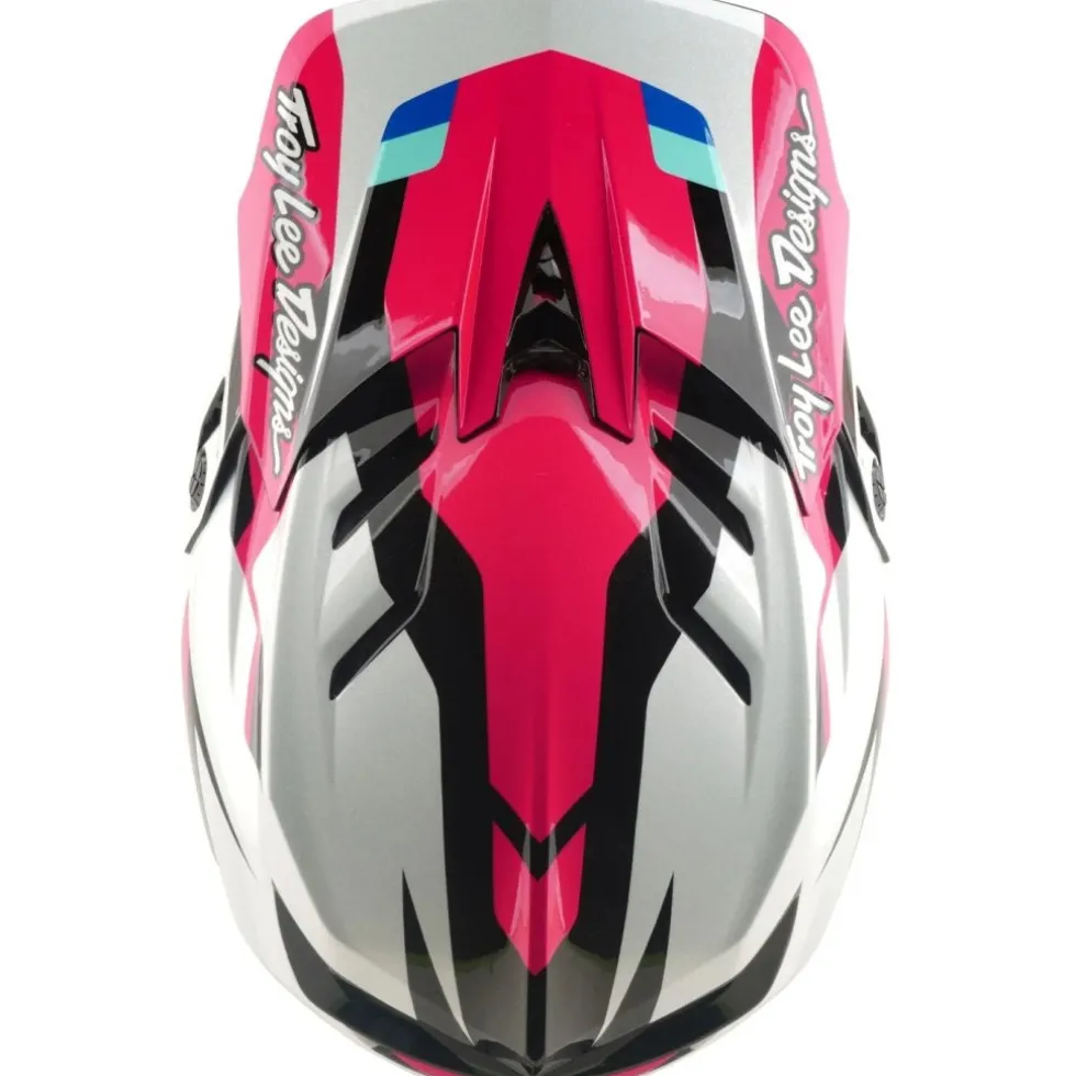 Troy Lee Designs D4 Polyacrylite MIPS Helm - Roamer Magenta