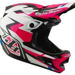 Troy Lee Designs D4 Polyacrylite MIPS Helm - Roamer Magenta