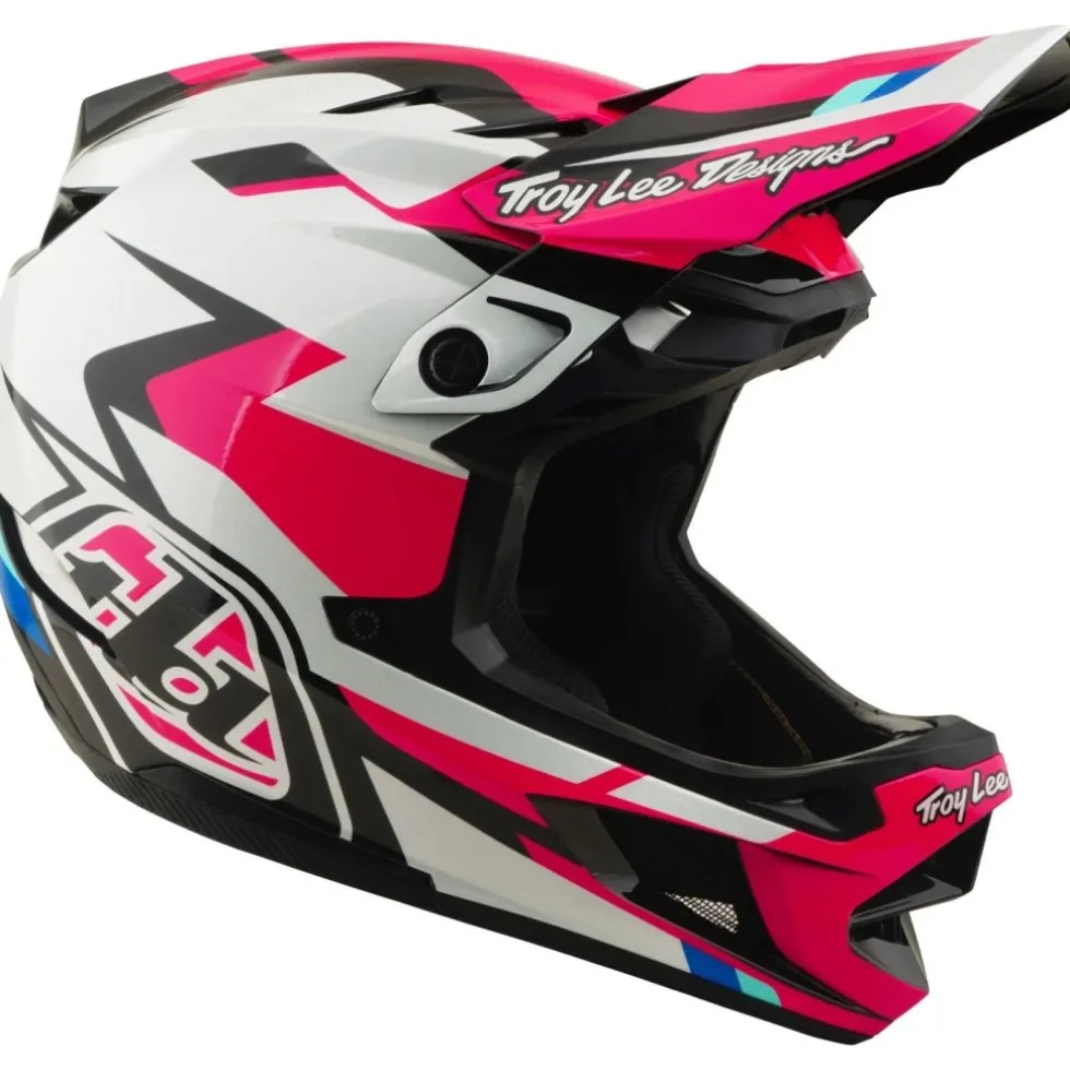 Troy Lee Designs D4 Polyacrylite MIPS Helm - Roamer Magenta