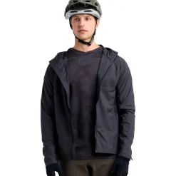Troy Lee Designs Drift Windbreaker Jas Heren - Mono Carbon