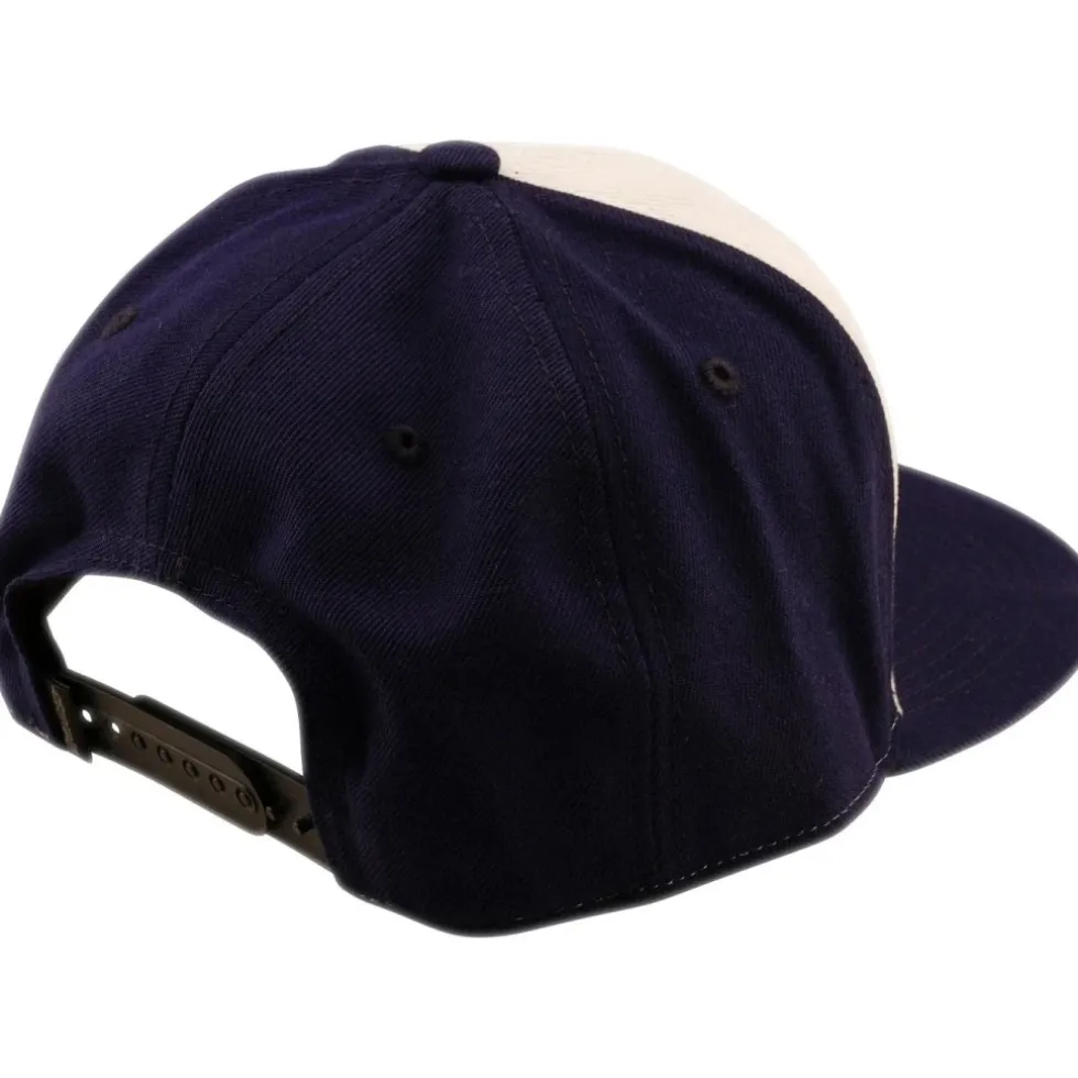 Troy Lee Designs Flat Bill Snapback Pet - Happy Dayz Indigo/Pumice