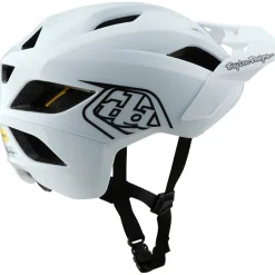 Troy Lee Designs Flowline MIPS Helm - Point White/Black