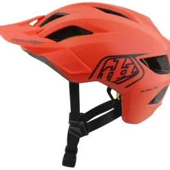 Troy Lee Designs Flowline MIPS Helm Kinderen - Point Coral/Charcoal