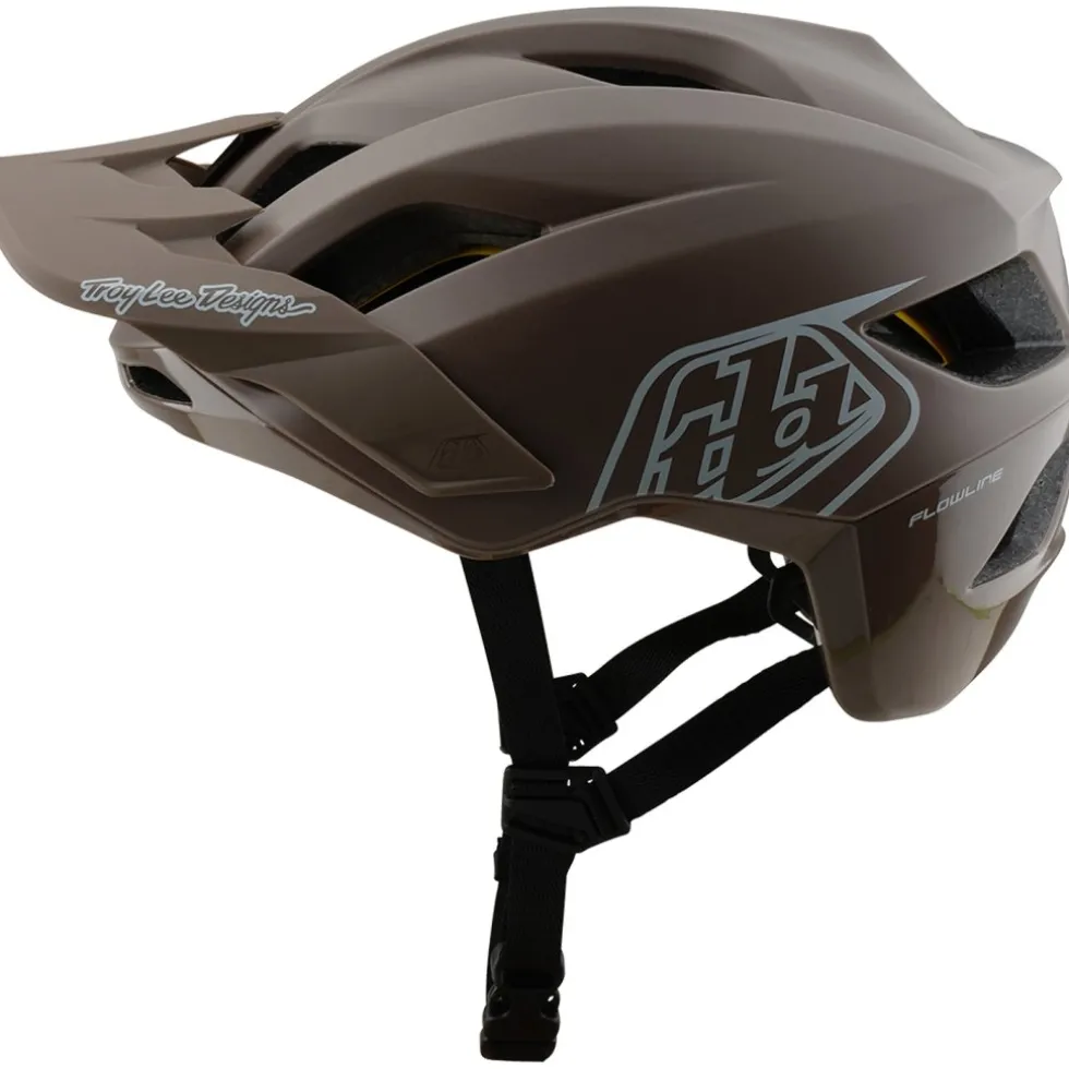 Troy Lee Designs Flowline MIPS Helm - Point Caper/Chalk