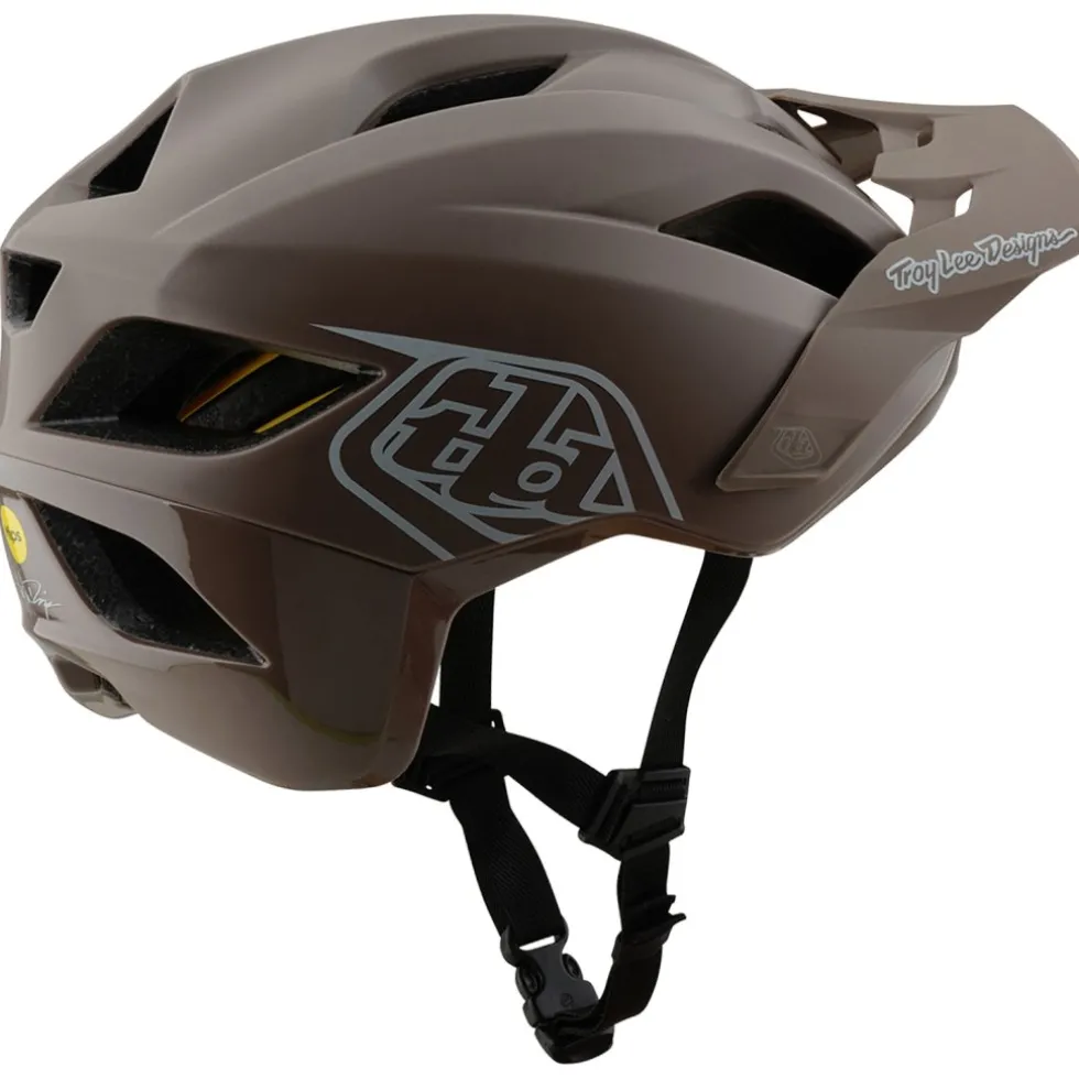 Troy Lee Designs Flowline MIPS Helm - Point Caper/Chalk