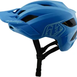 Troy Lee Designs Flowline MIPS Helm - Point Cobalt/Blue