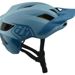 Troy Lee Designs Flowline MIPS Helm - Point Dawn Blue/Sapphire