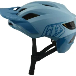 Troy Lee Designs Flowline MIPS Helm - Point Dawn Blue/Sapphire