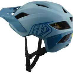 Troy Lee Designs Flowline MIPS Helm - Point Dawn Blue/Sapphire