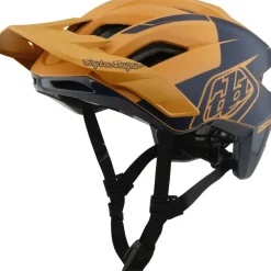 Troy Lee Designs Flowline SE MIPS Helm - Hydro Mustard/Black Iris