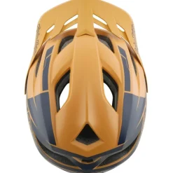 Troy Lee Designs Flowline SE MIPS Helm - Hydro Mustard/Black Iris