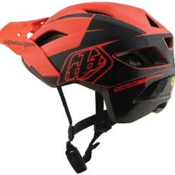 E-Bike Helmen < Troy Lee Designs Flowline SE MIPS Helm - Hydro Coral/Charcoal