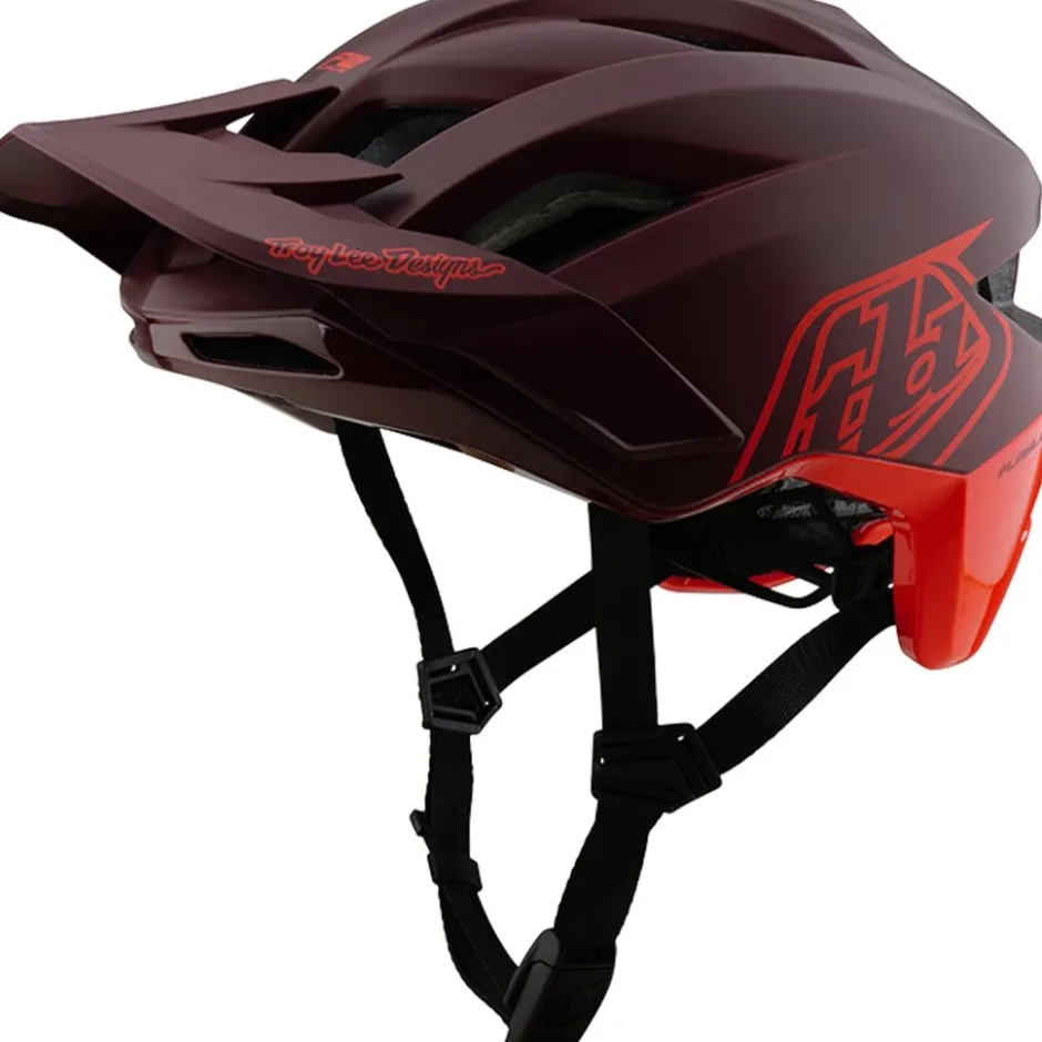 E-Bike Helmen < Troy Lee Designs Flowline SE MIPS Helm - Badge Maroon