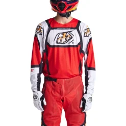 Mtb-Shirts < Troy Lee Designs GP Pro Air Fiethirt et Lange ouwen Heren - Band Red/White