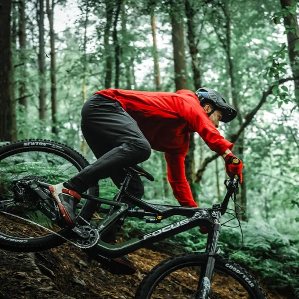 Troy Lee Designs Mathis Jas Heren - Mono Carbon