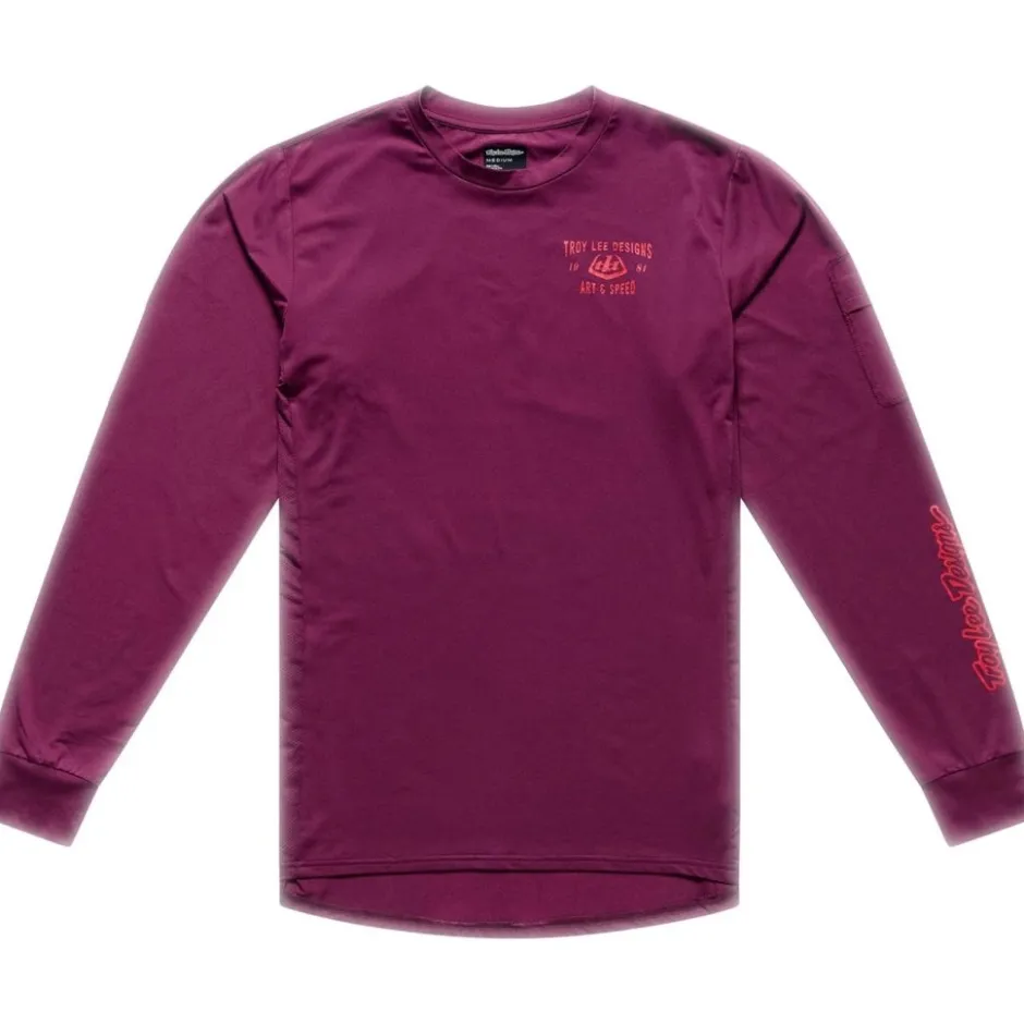 Mtb-Shirts < Troy Lee Designs Rucku Ride Fiethirt et ange ouwen Heren - ockdown angria